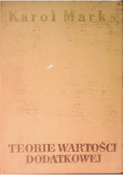 Teorie wartości dodatkowej Tom 4 Część 2