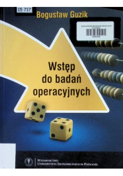 Wstęp do badań operacyjnych