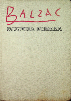 Komedia ludzka Tom  I
