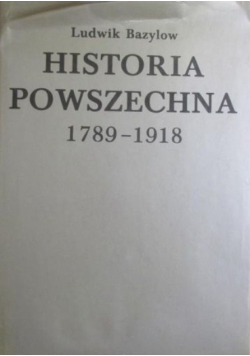 Historia powszechna 1789-1918