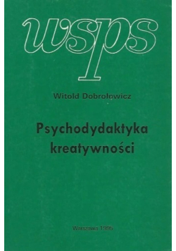 Psychodydaktyka kreatywności