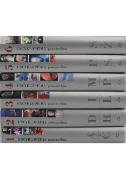 Encyklopedia powszechna Tom 1 do 6
