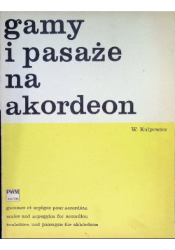 Gamy i pasaże na akordeon