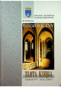 Wydział Filozoficzny Złota Księga