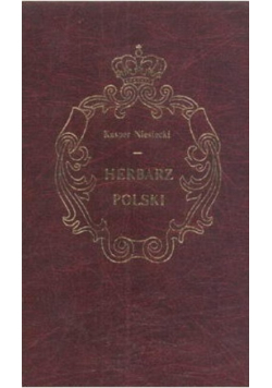 Herbarz Polski Tom IV