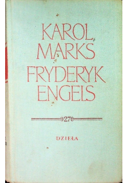 Marks Engels Dzieła Tom 27