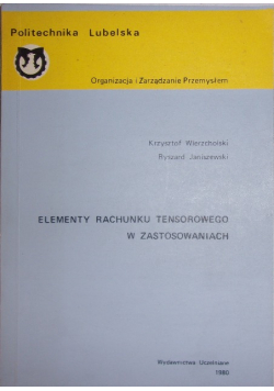 Elementy rachunku tensorowego w zastosowaniach