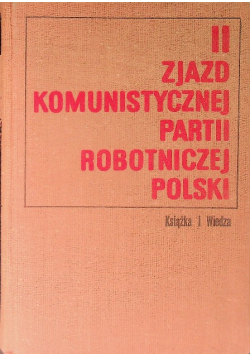 II Zjazd Komunistycznej Partii Robotniczej