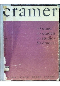 Cramer 50 etiud na fortepian