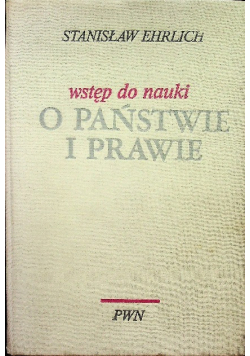 Wstęp do nauki o Państwie i prawie