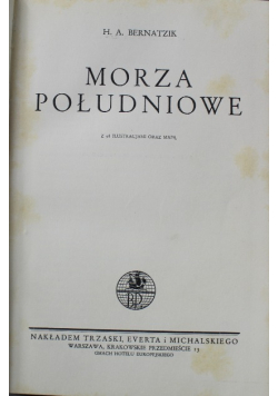 Morza południowe, 1936 r.