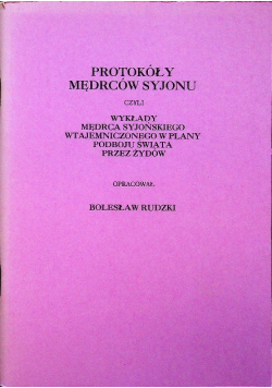 Protokoły Mędrców Syjonu