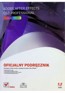 Oficjalny podręcznik Adobe After Effects CS3 Professional