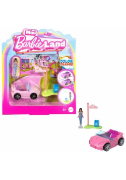 Barbie Mini BarbieLand Kabriolet i minilalka