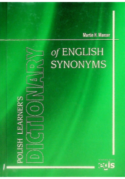 Polish Learner's Dictionary of English synonyms