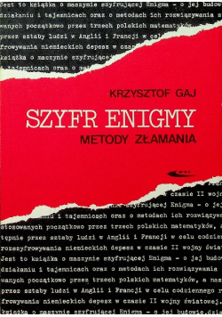 Szyfr Enigmy Metody złamania