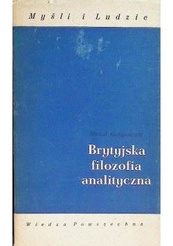 Brytyjska filozofia analityczna