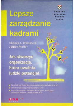 Lepsze zarządzanie kadrami