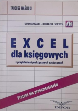 Excel dla księgowych z przykładami praktycznych zastosowań