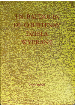 Dzieła wybrane Tom 3