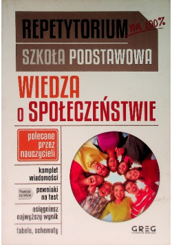 Repetytorium Szkoła Podstawowa  Wiedza o społeczeństwie