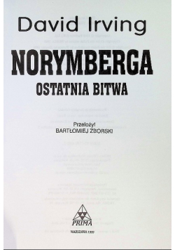 Norymberga Ostatnia bitwa