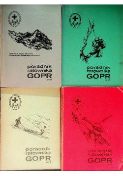 Poradnik ratownika GOPR Tom 1 do 4