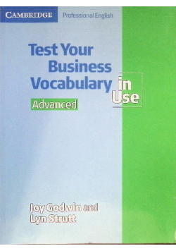Test Your Business Vocabulary In Use Advanced