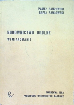 Budownictwo Ogólne Wymiarowanie