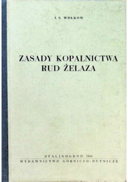 Zasady Kopalnictwa Rud Żelaza