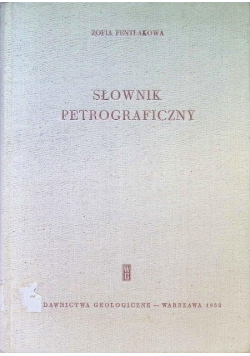 Słownik petrograficzny