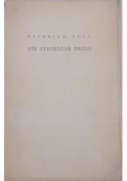 Nie strzeżone progi