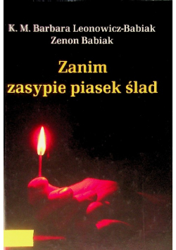 Zanim zasypie piasek ślad