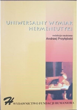 Uniwersalny wymiar hermeneutyki