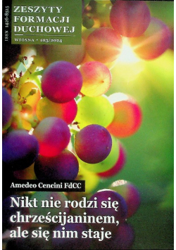 Zeszyty Formacji Duchowej Nr 101 / 23 Bliskość i autonomia