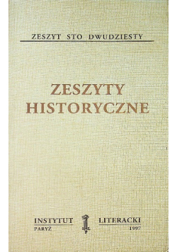 Zeszyty historyczne Zeszyt 120