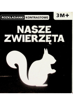 Rozkładanki kontrastowe Nasze zwierzęta