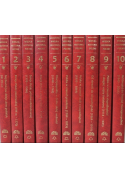 Wielka historia Polski Tom 1 do 10