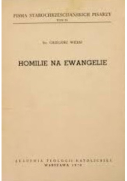 Homilie na Ewangelie