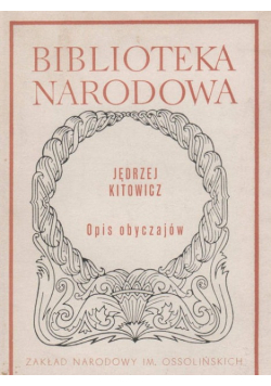 Opis obyczajów