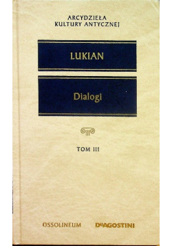 Lukian Dialogi Tom III