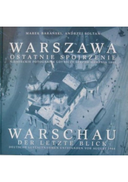 Warszawa ostatnie spojrzenie