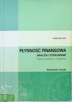 Płynność Finansowa Analiza i sterowanie