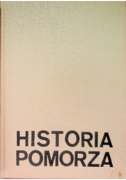 Historia Pomorza Tom II
