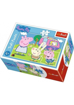 Puzzle 54 mini Wesoły dzień Świnki Peppy 4 TREFL