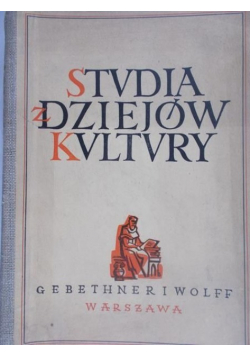Studia z Dziejów Kultury polskiej, 1949 r.