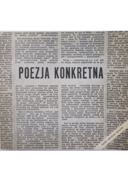 Poezja konkretna