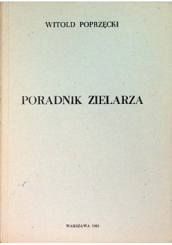 Poradnik zielarza