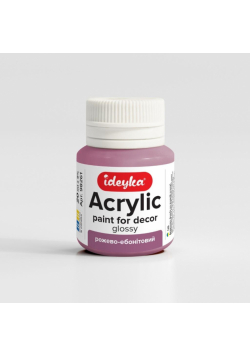 Farba akrylowa Różowy i ebonitowy 20ml