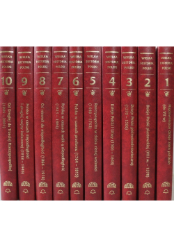 Wielka historia Polski Tom 1 do 10